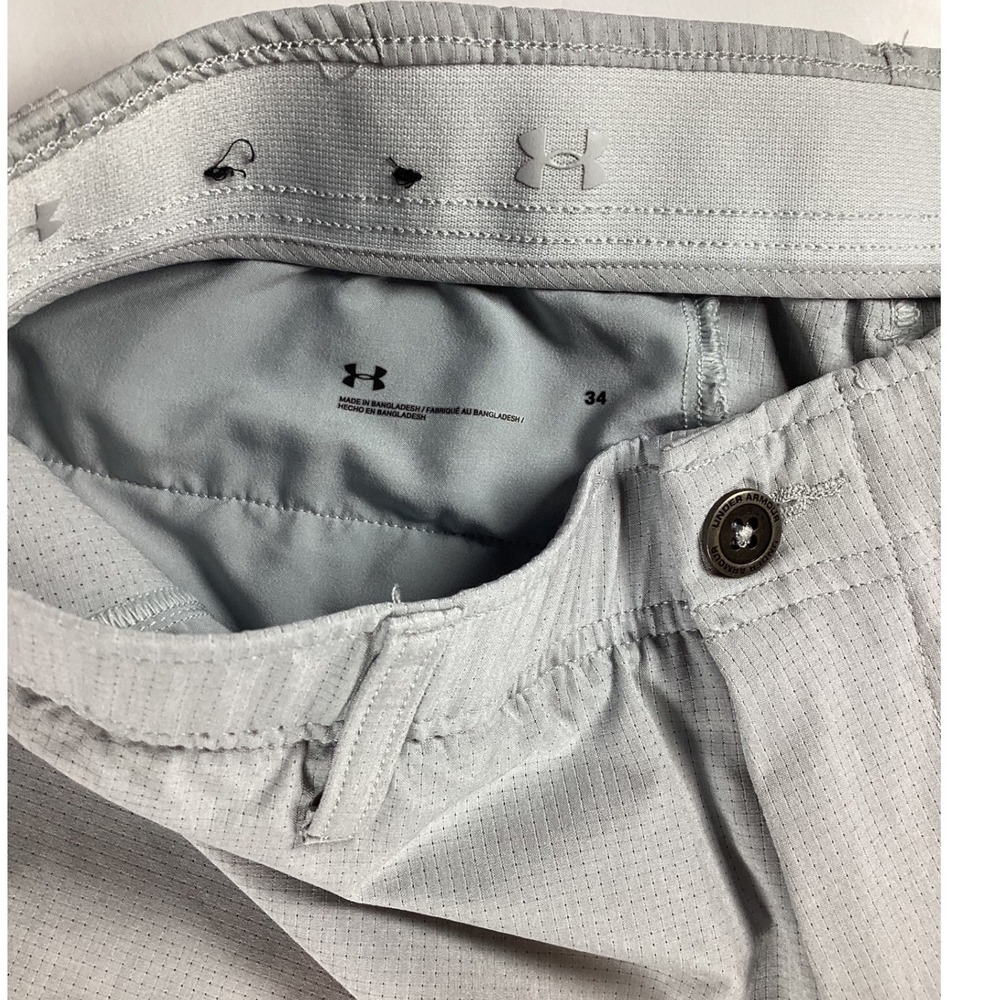Under Armour Men's Performance Golf Shorts Size 34 Gray - Picture 3 of 8